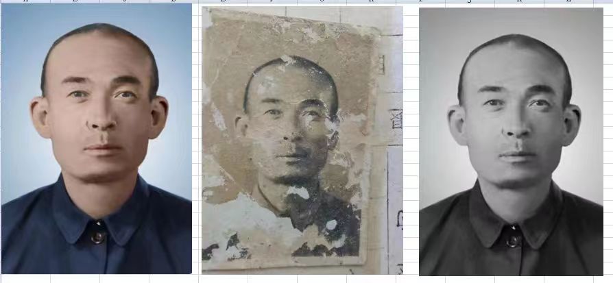 崖城镇老照片模糊修复-21